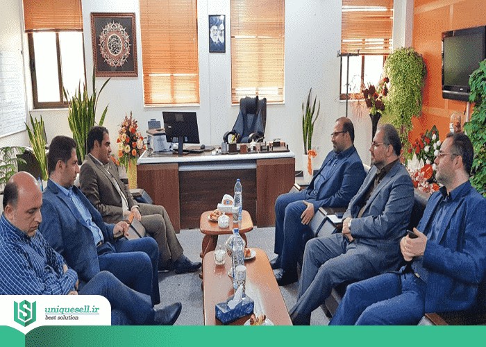 مذاکره مدیر عامل فولاد خوزستان با رئیس سازمان صمت