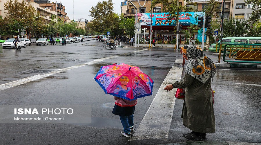 سامانه بارشی جدید جمعه وارد کشور می‌شود​؛ باران شدید در این 7 استان